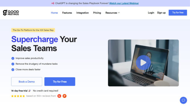 AI Meeting Assistant | Goodmeetings | AllAiWebsite