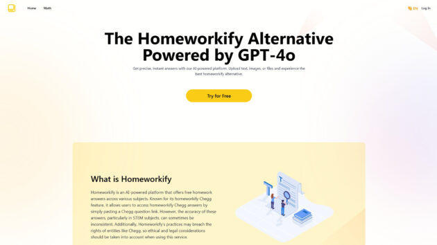 AI Homework Helper | Homeworkify.im | AllAiWebsite