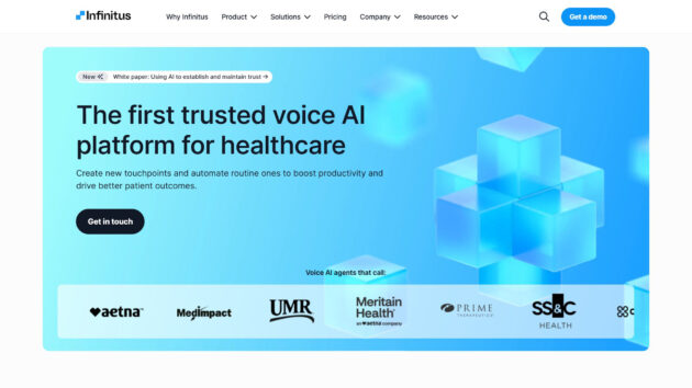 AI Healthcare Automation | Infinitus Systems | AllAiWebsite