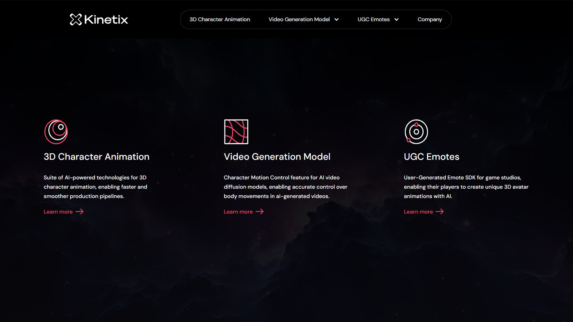 AI 3D Animation | Kinetix | AllAiWebsite