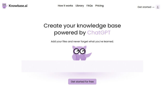 AI Knowledge Base | Knowbase.ai | AllAiWebsite
