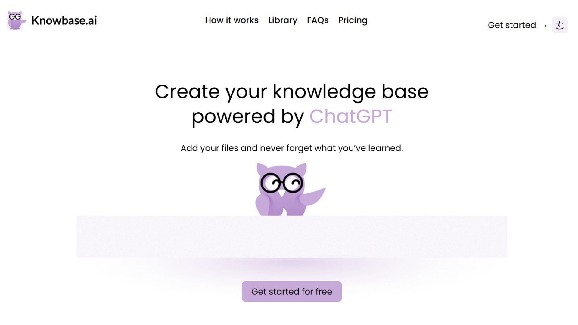 AI Knowledge Base | Knowbase.ai | AllAiWebsite