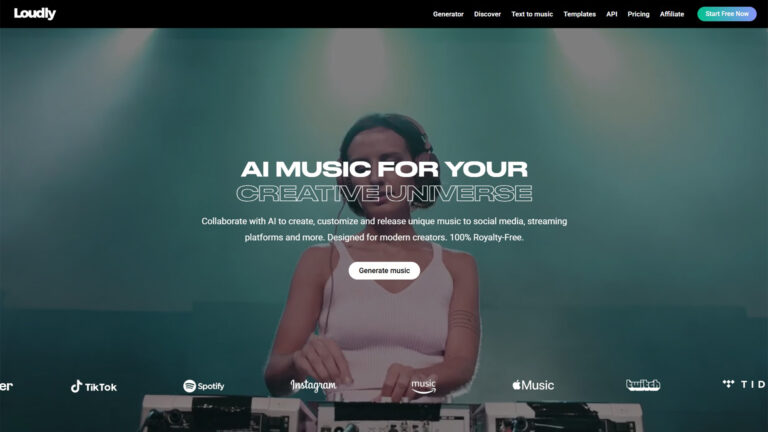 AI Music Generation Platform | AllAiWebsite
