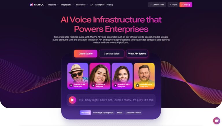 AI Voice Generation | Murf AI | AllAiWebsite