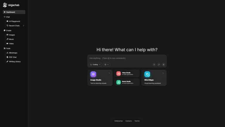All-in-One AI Assistant | Ninjachat AI | AllAiWebsite