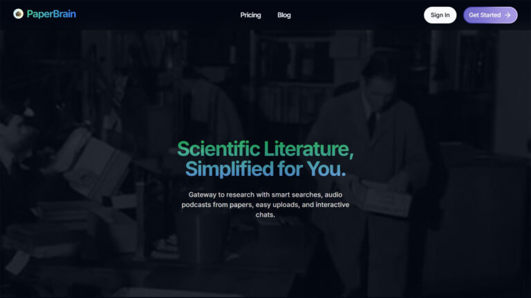 AI Research Assistant | PaperBrain | AllAiWebsite