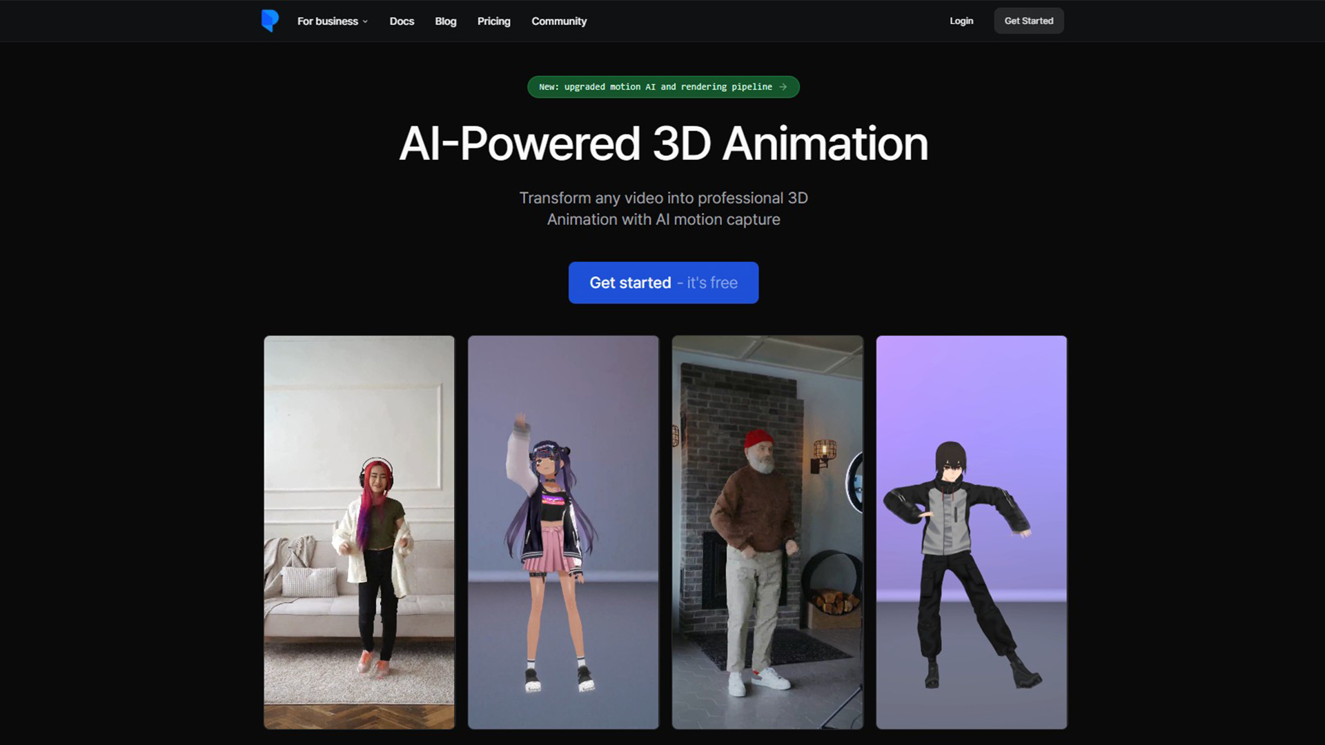 AI 3D Animation | Plask AI | AllAiWebsite