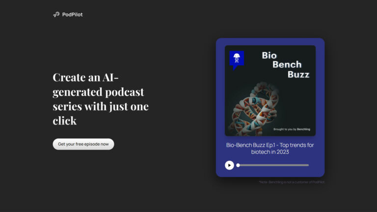 AI Podcast Generation | PodPilot | AllAiWebsite