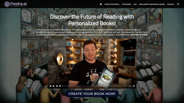 AI Personalized Books | Pooks.ai | AllAiWebsite