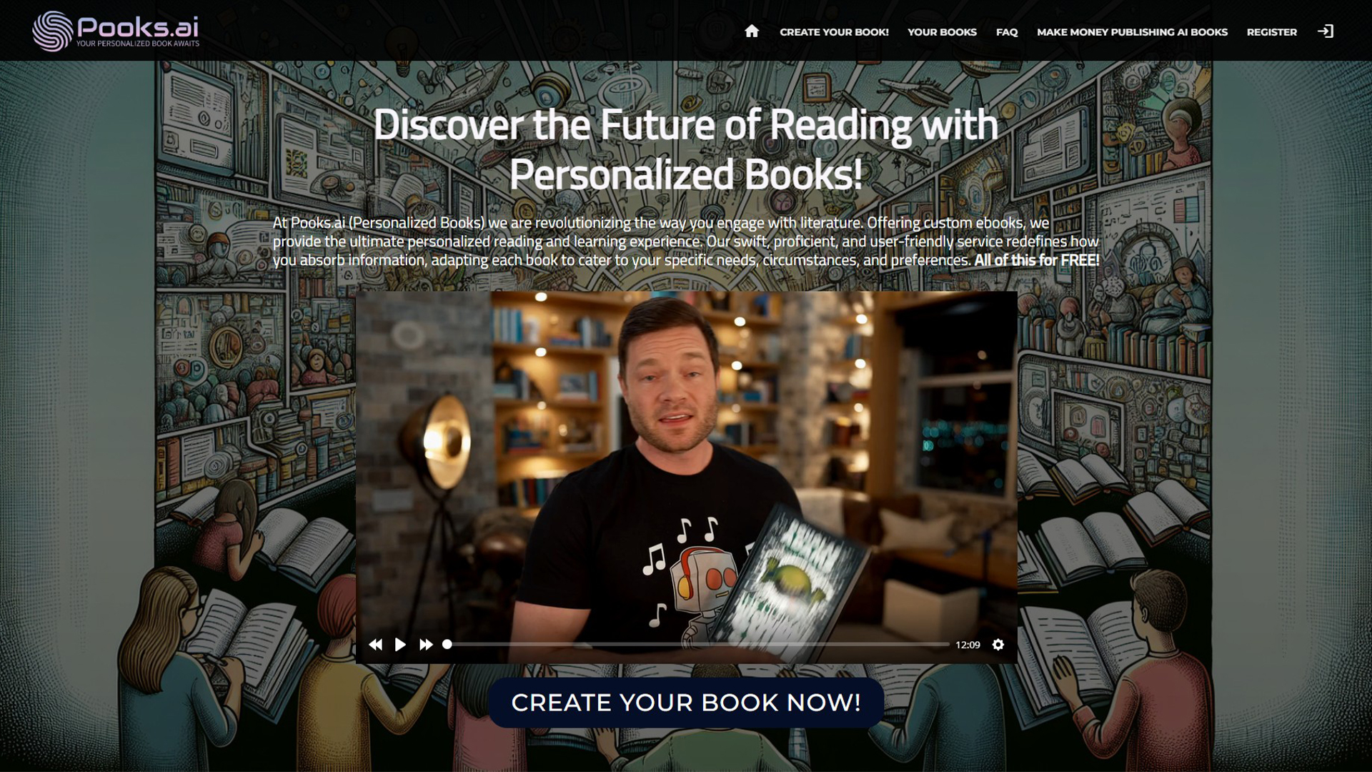 AI Personalized Books | Pooks.ai | AllAiWebsite