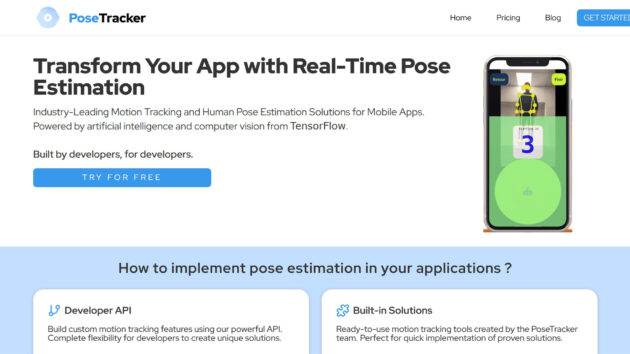 AI Pose Tracking | PoseTracker | AllAiWebsite