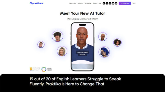 AI English Tutor | Praktika | AllAiWebsite