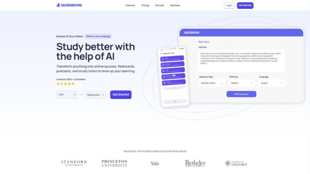 AI Quiz Generator | Quizgecko | AllAiWebsite