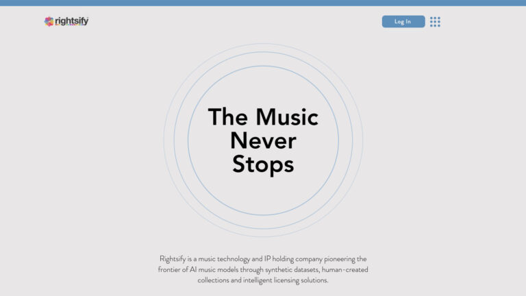 AI Music Licensing | Rightsify (Hydra) | AllAiWebsite