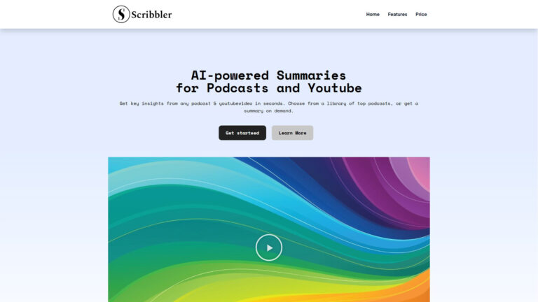 AI Writing Companion | Scribbler | AllAiWebsite