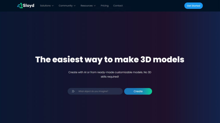 Sloyd AI | AI Tools Directory [Discover Top AI Tools in 2026]