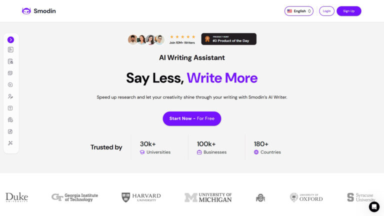 AI Writing Assistant | Smodin | AllAiWebsite