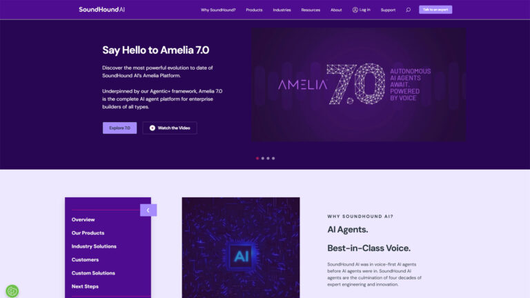 Conversational AI Platform | SoundHound AI | AllAiWebsite