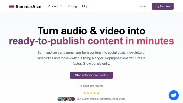 AI Content Repurposing | SummarAIze | AllAiWebsite