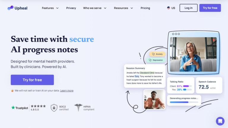 AI Documentation Tool | Upheal | AllAiWebsite