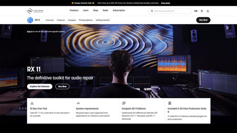AI Audio Restoration | iZotope RX | AllAiWebsite