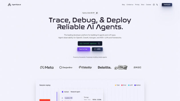 AI Agent Observability | AgentOps | AllAiWebsite