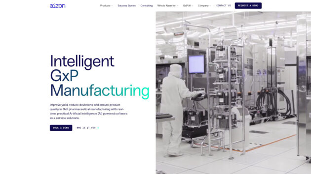 Pharma Manufacturing Software | Aizon | AllAiWebsite