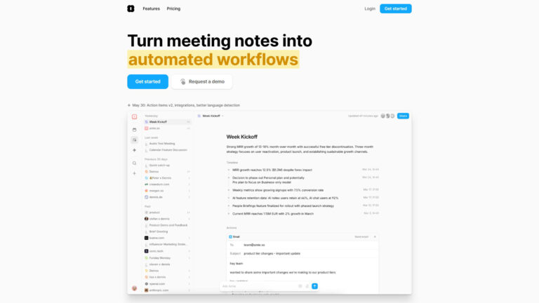AI Calendar Assistant | Amie | AllAiWebsite
