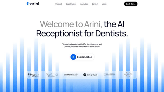 AI Receptionist for Dentists | Arini AI | AllAiWebsite