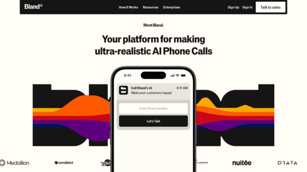 AI Phone Calls | Bland AI | AllAiWebsite