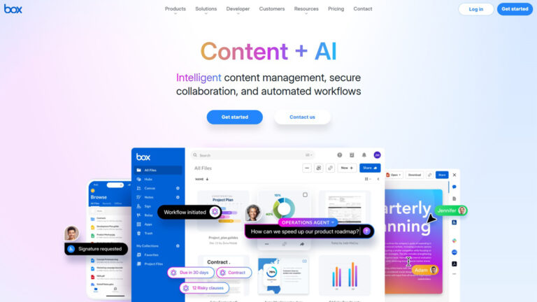 AI Content Management | Box AI | AllAiWebsite