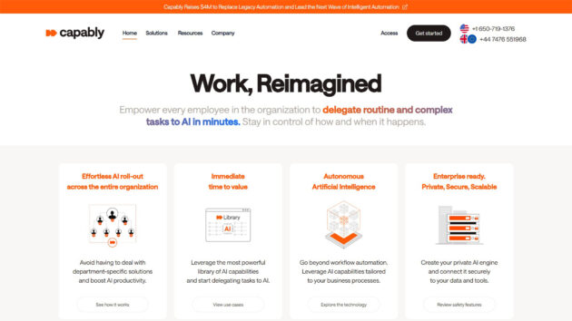 AI automation | Capably | AllAiWebsite