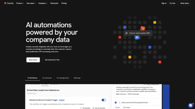 AI Business Automation Platform | Cassidy AI | AllAiWebsite