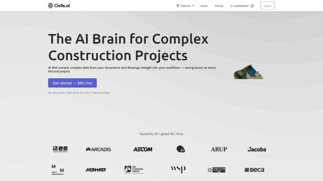 AI Civil Engineering Software | Civils.ai | AllAiWebsite