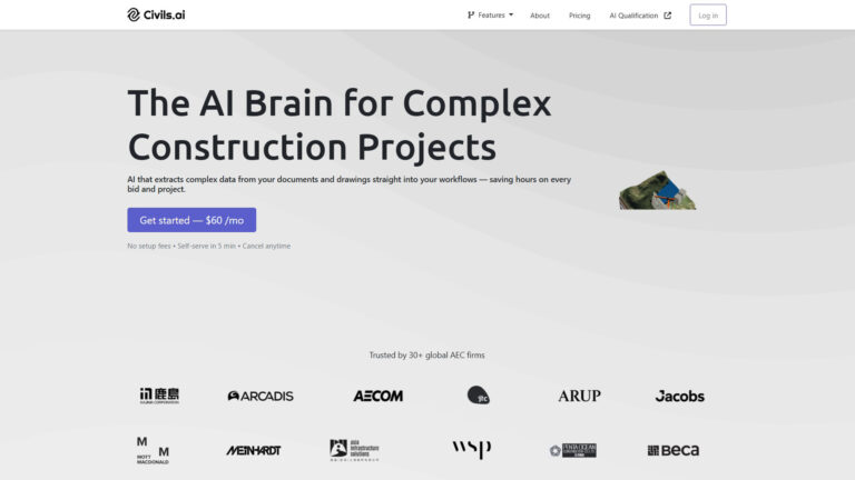 AI Civil Engineering Software | Civils.ai | AllAiWebsite