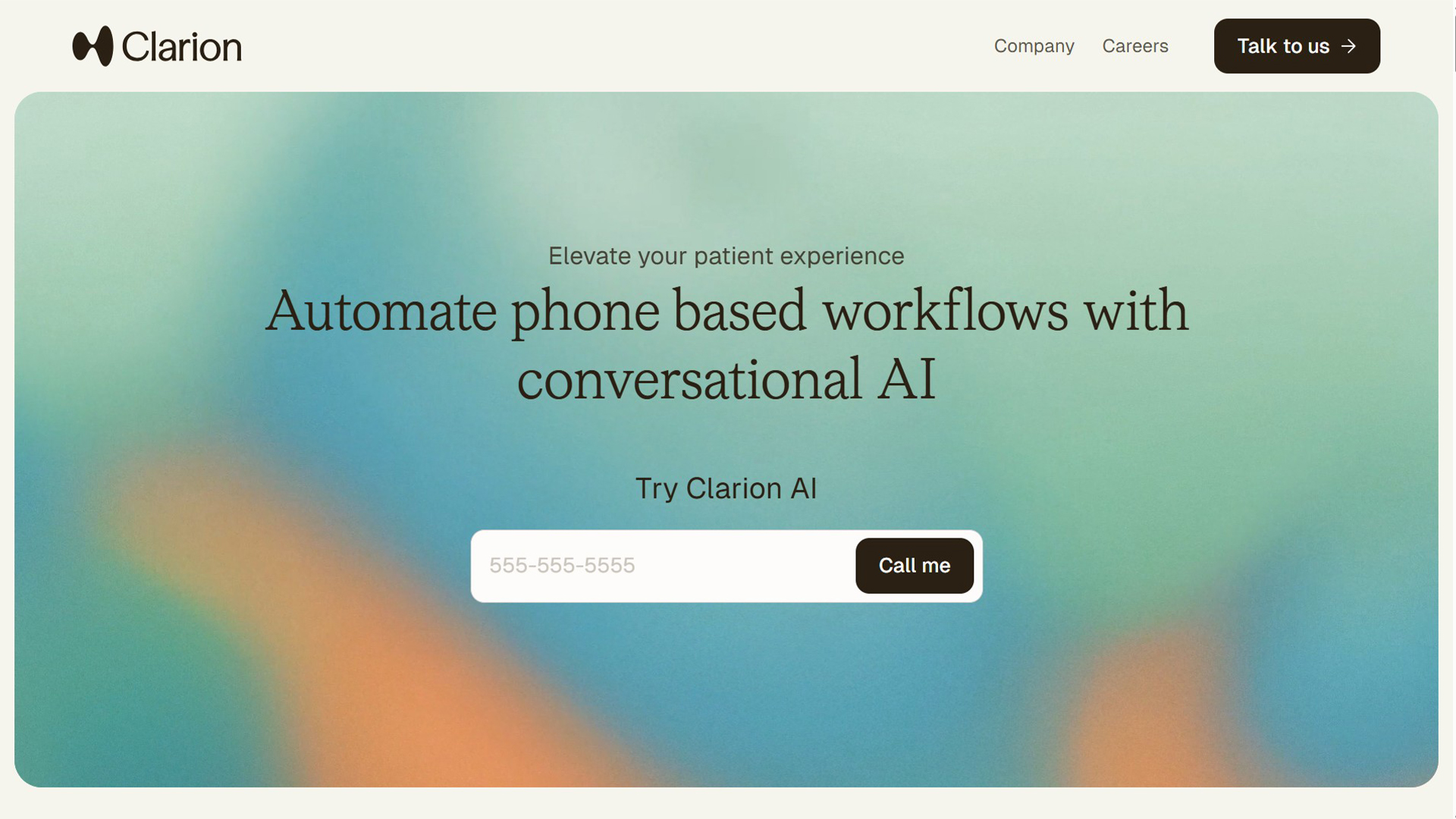 Healthcare AI Automation | Clarion | AllAiWebsite