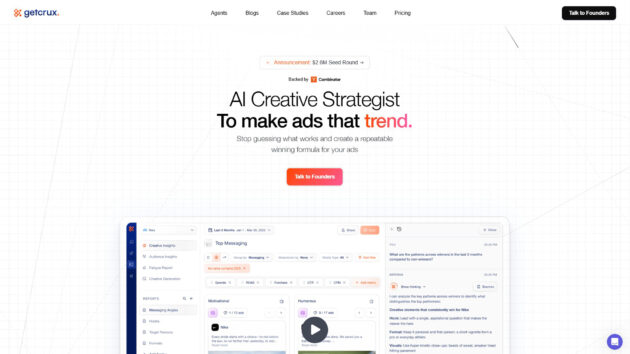 AI Marketing Platform | Crux AI | AllAiWebsite