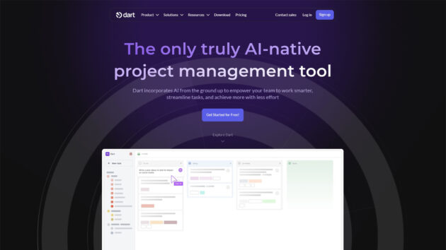 AI Project Management Software | Dart AI | AllAiWebsite