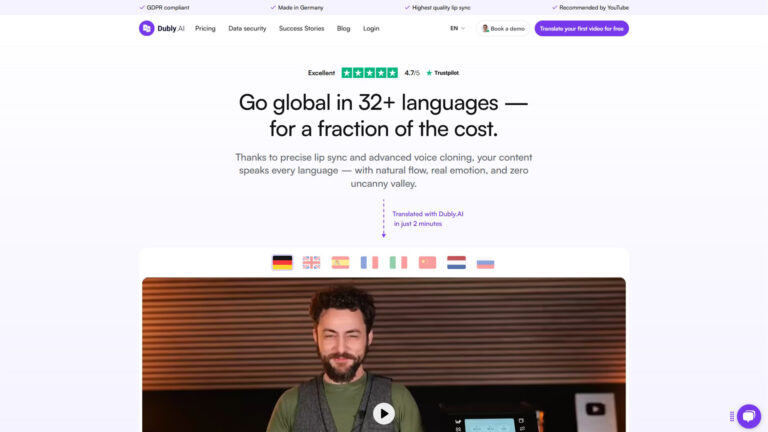 AI Video Dubbing Platform | Dubly.AI | AllAiWebsite