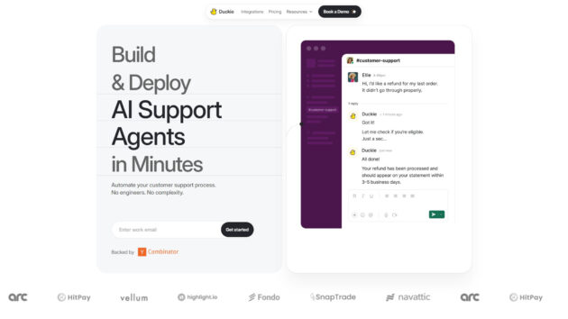 AI Support Agents | Duckie | AllAiWebsite