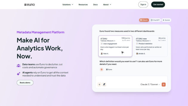 AI Data Governance Platform | Euno | AllAiWebsite