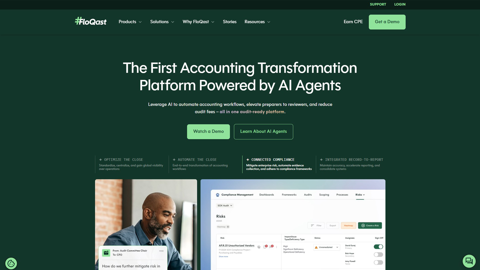 Accounting Automation Software | FloQast | AllAiWebsite