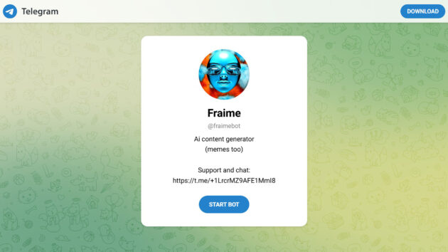 AI Face Swap Bot | FraimeBot | AllAiWebsite