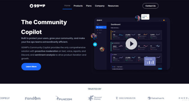 AI Game Moderation Platform | GGWP | AllAiWebsite