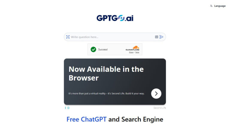 AI Search Engine | GPTGO | AllAiWebsite