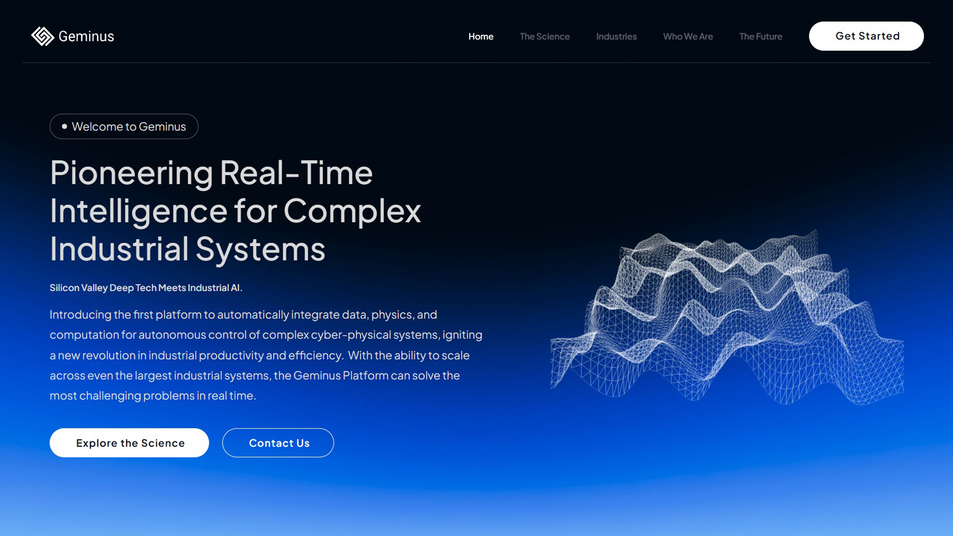 Industrial AI Platform | Geminus | AllAiWebsite