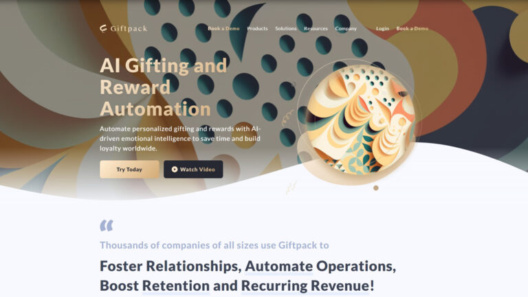 AI Corporate Gifting | Giftpack | AllAiWebsite