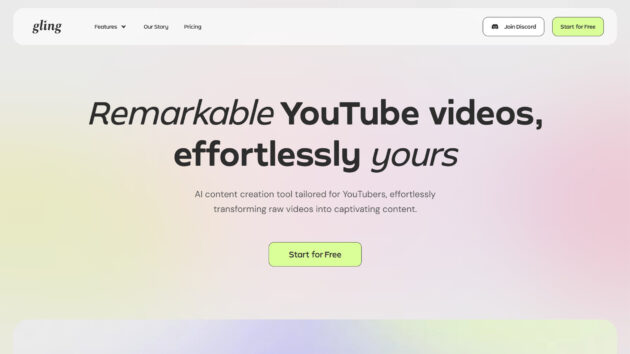 AI Video Editing Software | Gling | AllAiWebsite