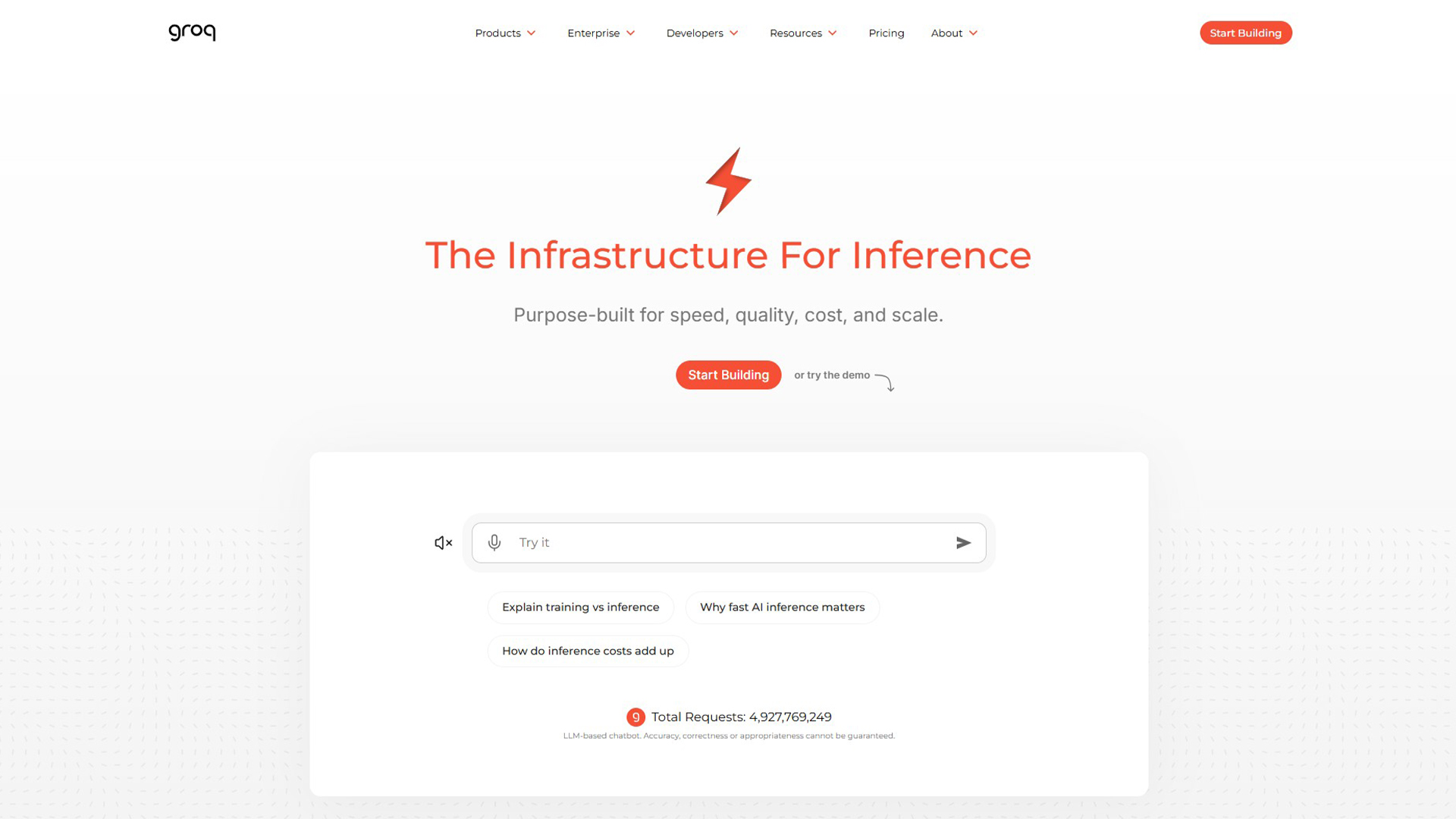 AI Inference | Groq | AllAiWebsite