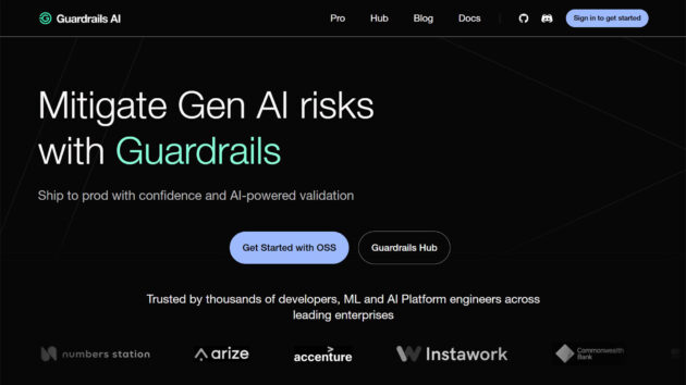 AI Safety Platform | Guardrails AI | AllAiWebsite
